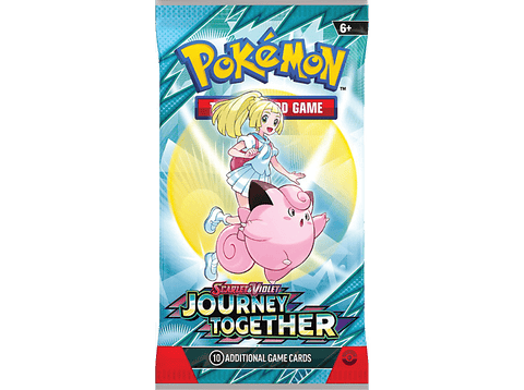 Juego de mesa - Magicbox Pokemon TCG: SV9 Journey Together Booster Pack, Aleatorio