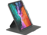 Funda tablet - Targus VersaVu THZ982GL, Apple iPad Pro 13, Protección de Grado Militar, Esquinas Reforzadas, Negro, Transparente