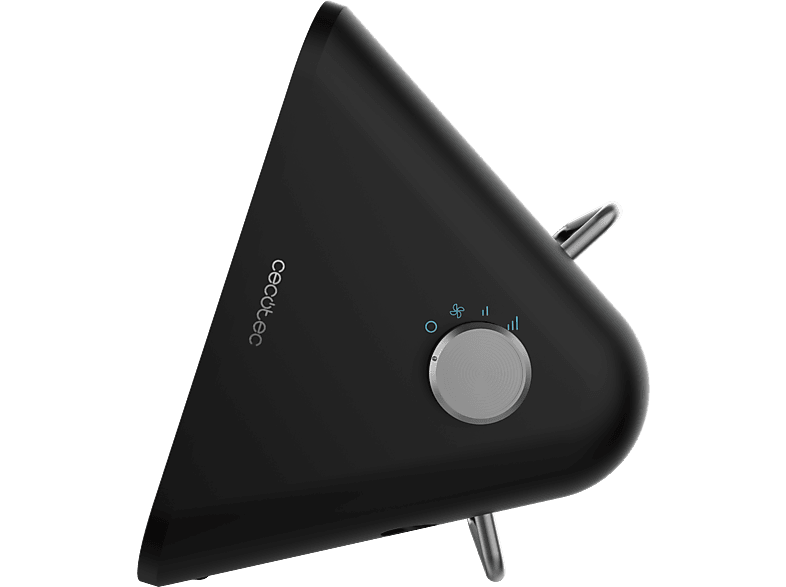 Calefactor - Cecotec ReadyWarm 1500 Max Ceramic Design Black, 1500 W, 3 modos, 15 m², Termostato regulable, Ligero, Black