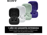 Auriculares True Wireless - Sony LinkBuds Fit, Cancelación de ruido (Noise Cancelling), Bluetooth, HiRes, 21 horas, iOS y Android, Google, IPX4,Morado