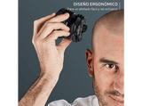 Afeitadora  Rowenta Barber Experience, Afeitadora de cabeza, 5 cabezales, Autonomía 80 min, Wet & Dry, Ergonómico, Cuchillas flexibles, Neceser, Negro
