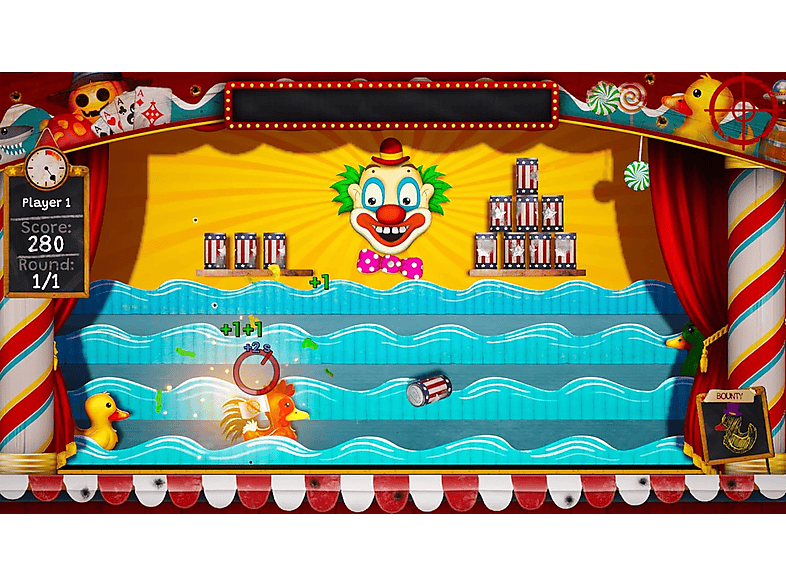 Nintendo Switch Duck, Quack, Shoot! (Código de descarga) + Rifle para mando