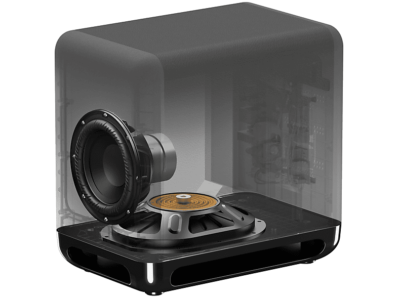Subwoofer - Sony SA-SW5,  Subwoofer Inalámbrico adicional para barras de sonido serie HT-A, 300 W, Negro