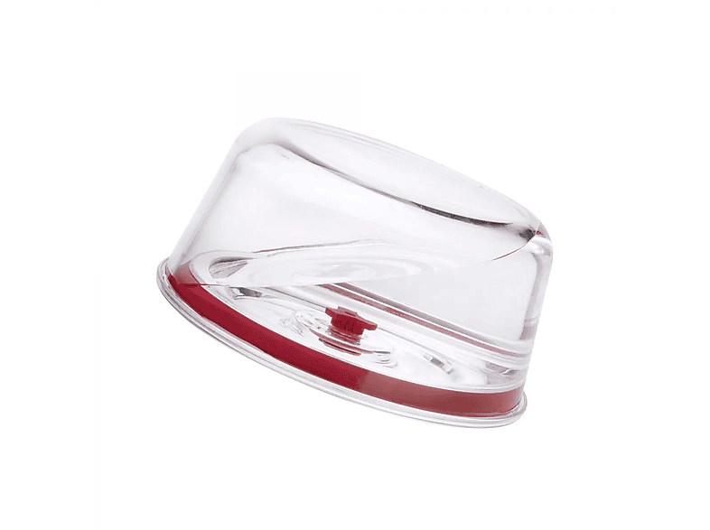 Recipiente hermético - Jata HREC4230, Pack de 3 Recipientes, Vidrio templado, Tapa con Función de Vacío, Transparente