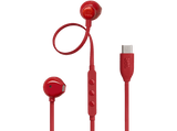 Auriculares de botón - JBL Tune 305C, Intraurales, Bluetooth, Con cable, Micrófono, Red