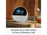 Reloj despertador inteligente - Amazon Echo Spot (modelo 2024), Sonido de calidad y Alexa, Azul