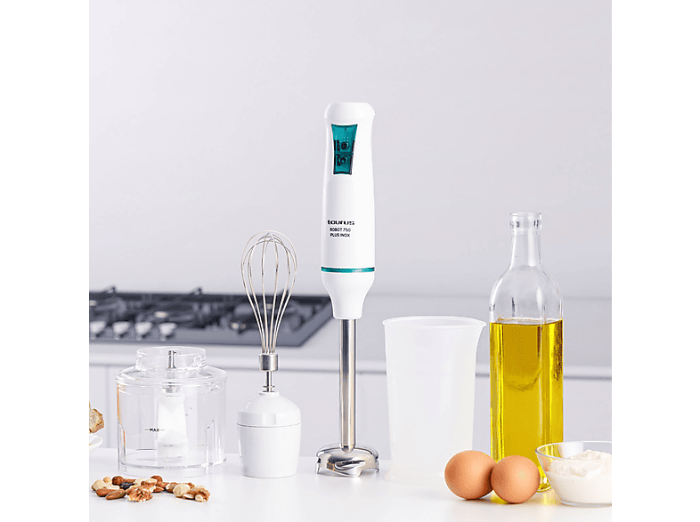 Batidora de mano - Taurus Robot 750 Plus Inox, 750 V, 2, Blanco