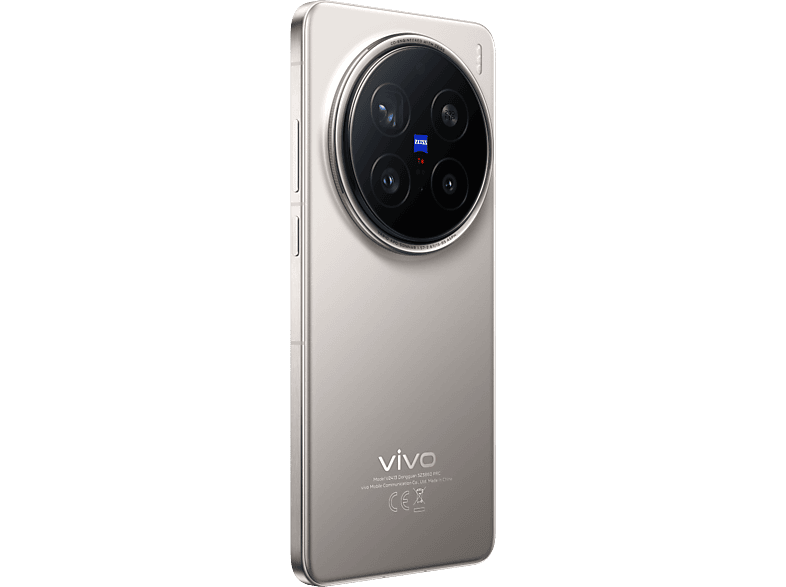 Móvil - vivo X200 Pro, Titan Titanium, 512 GB, 16 GB RAM, 6.78 AMOLED 8T LTPO, MediaTek Dimensity 9400 (3nm), 6000 mAh