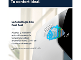 Aire acondicionado portátil - De'Longhi Pingüino PAC EX 105A+++, 2500 fg/h, 3 Velocidades, 100 m³, 63 dB(A), EcoRealFeel, Blanco