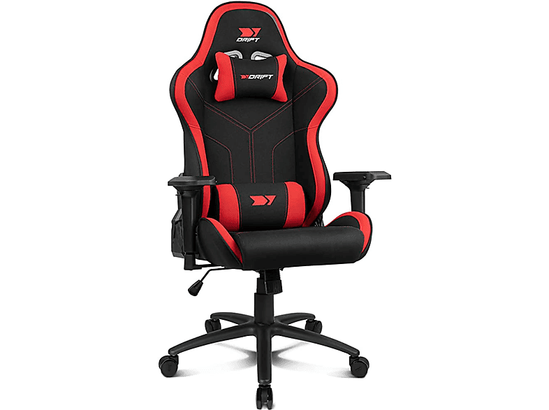 Silla gaming - Drift gaming DR110, Tela, Reposabrazos 4D, Alta transpiración, Hasta 150 kg, Azul