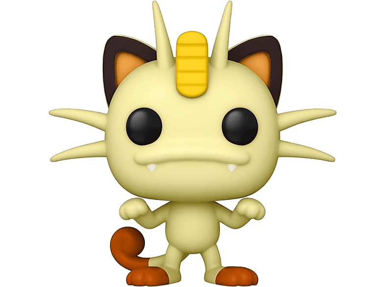 Figura - Funko Pop! Pokémon: Meowth, 9.5 cm, Multicolor