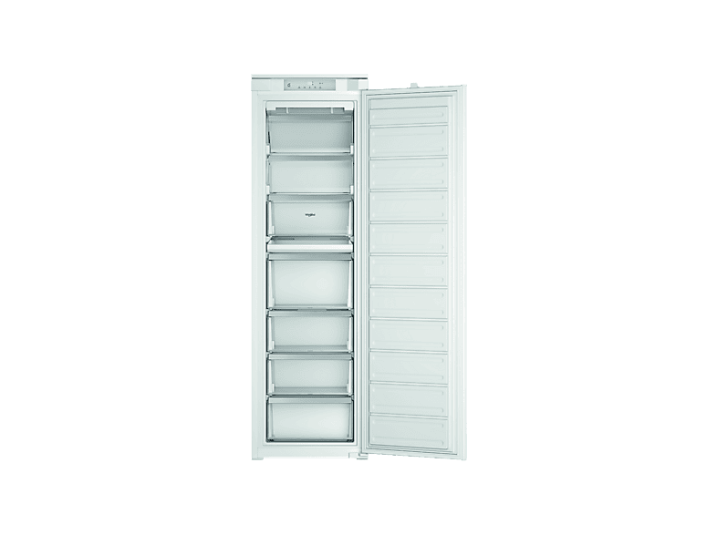 Congelador integrable - Whirlpool WHSD18F073C1, 209 l, No Frost, 177.1 cm, 6th Sense, Blanco