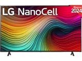 TV LED 55 - LG 55NANO82T6B, UHD 4K, Procesador Inteligente 4K α5 Gen7, Smart TV, DVB-T2 (H.265), Negro