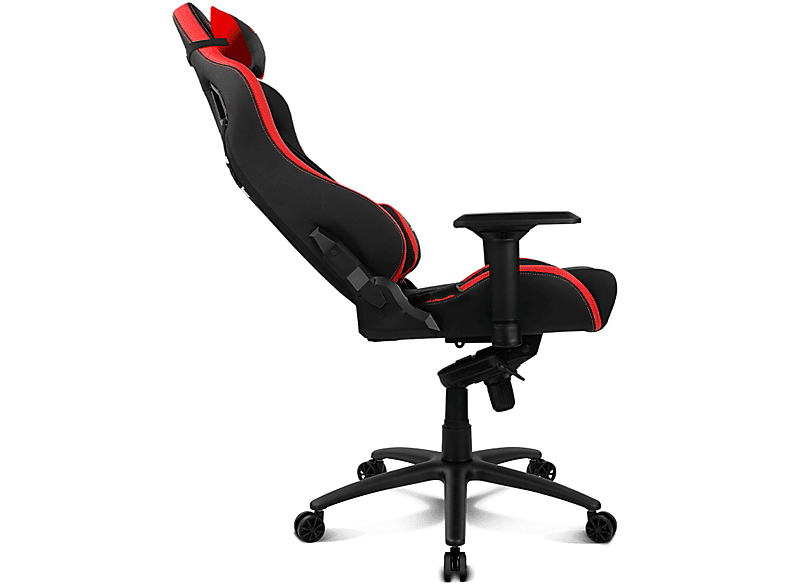 Silla gaming - Drift DR500R, Reposabrazos 4D, Cojín cervical y lumbar, Reclinable, Giratorio