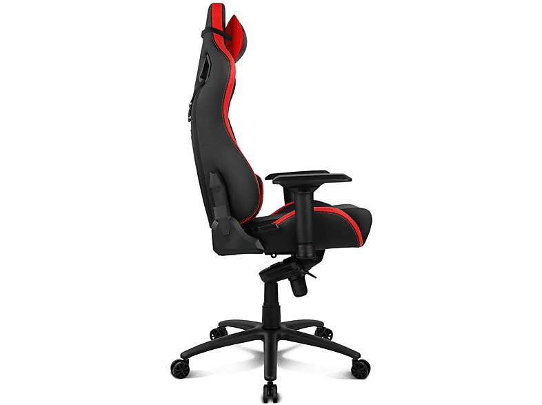 Silla gaming - Drift DR500R, Reposabrazos 4D, Cojín cervical y lumbar, Reclinable, Giratorio