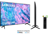 TV LED 65 - Samsung TU65CU7175UXXC, UHD 4K, Smart TV, PurColor, Object Tracking Sound Lite, Adaptive Sound, Motion Xcelerator, Negro