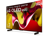 TV OLED 42 - LG OLED42C45LA, OLED 4K, Procesador Inteligente 4K α9 Gen7, Smart TV, DVB-T2 (H.265), Negro