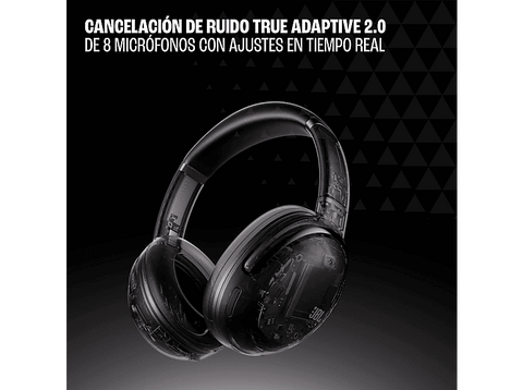 Auriculares inalámbricos - JBL Tour One M3, Circumaurales, Bluetooth, 70h Autonomía, 8 Micrófonos, Negro