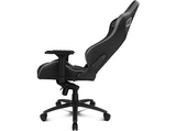 Silla gaming - Drift DR600, Reposabrazos 4D, Hasta 150 kg, Cojín cervical y lumbar, Reclinable, Gris