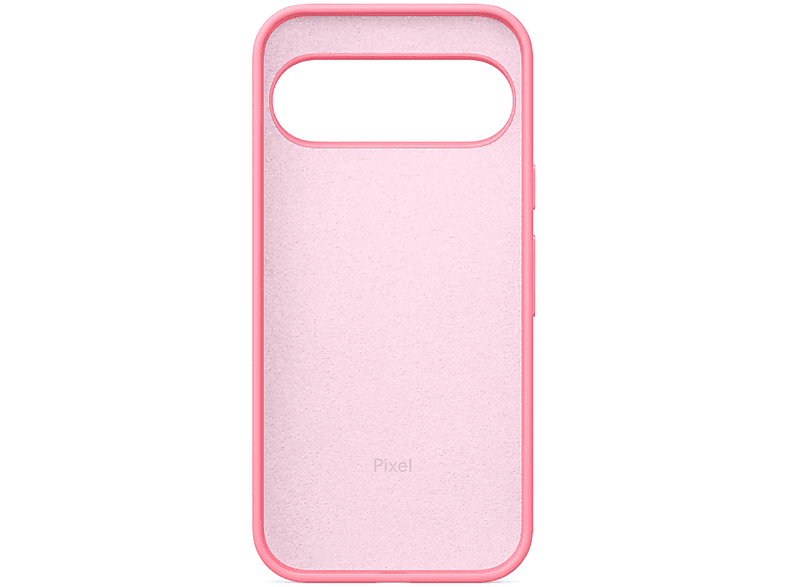 Funda - Google Pixel 9 + Pixel 9 Pro, Compatible con Pixel 9 y Pixel 9 Pro, Silicona, Resistente a Manchas, Rosa Peonía