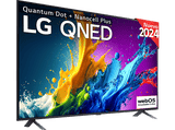 TV QNED 86 - LG 86QNED80T6A, UHD 4K, Procesador Inteligente 4K α5, Smart TV, DVB-T2 (H.265), Negro