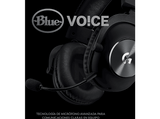Auriculares gaming - Logitech G PRO X + HS STAND, Con cable, Micrófono BLUE VO!CE, Reducción de ruido, DTS HEADPHONE:X 2.0, Transductores 50 mm, Negro