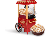 Palomitero - NK HO33001  Máquina de palomitas carro, 1200 W, Capacidad 0.27 l, Sin aceite, Rojo