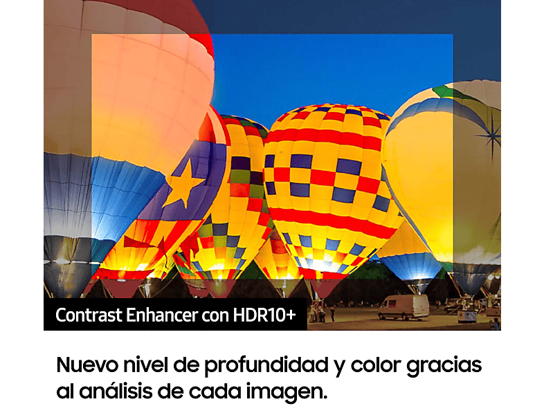 TV LED 65 - Samsung TU65CU7175UXXC, UHD 4K, Smart TV, PurColor, Object Tracking Sound Lite, Adaptive Sound, Motion Xcelerator, Negro