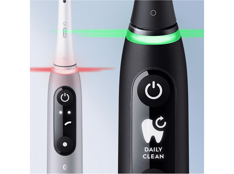 Cepillo eléctrico - Oral-B iO 6S, 5 modos, Pantalla interactiva, Sensor de presión, Negro