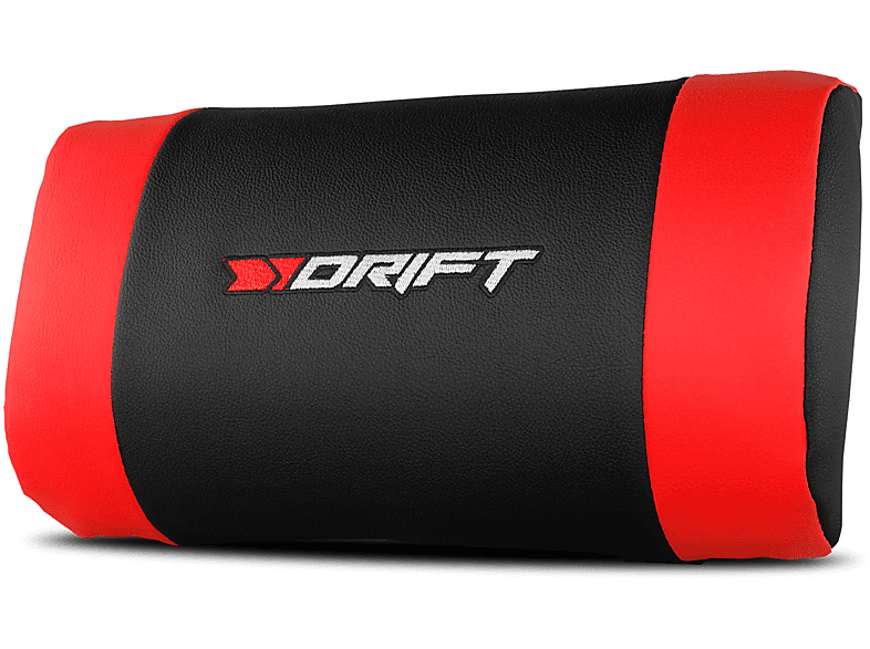 Silla gaming - Drift DR500R, Reposabrazos 4D, Cojín cervical y lumbar, Reclinable, Giratorio