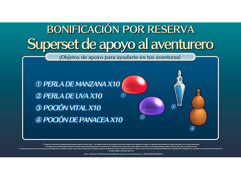 Nintendo Switch Tales of Graces F Remastered