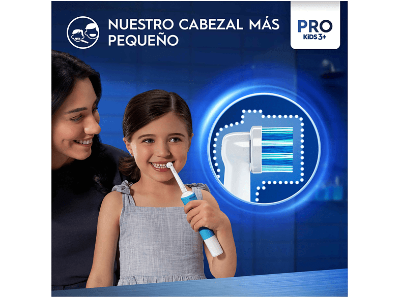 Recambio para cepillo dental - Oral-B Kids, Cabezales De Recambio De Spider-Man, Pack de 4 Unidades