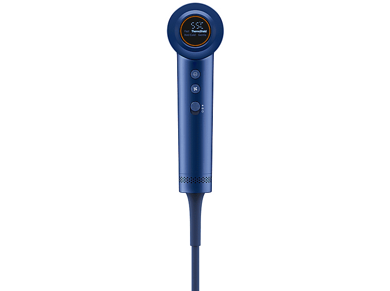 Secador - Philips SERIE 8000 BHD839/10, 1400 W, 7 Niveles de calor, 3 Velocidades, Difusor incluido, Azul Adriático