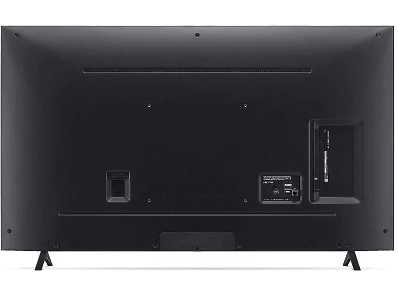 TV LED 55 - LG 55NANO82T6B, UHD 4K, Procesador Inteligente 4K α5 Gen7, Smart TV, DVB-T2 (H.265), Negro