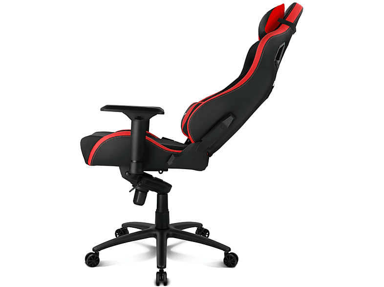 Silla gaming - Drift DR500R, Reposabrazos 4D, Cojín cervical y lumbar, Reclinable, Giratorio