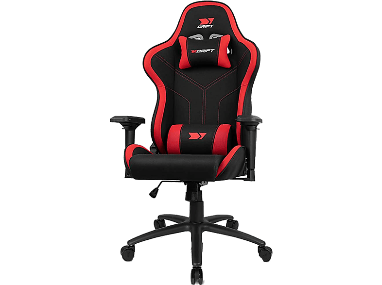Silla gaming - Drift gaming DR110, Tela, Reposabrazos 4D, Alta transpiración, Hasta 150 kg, Azul