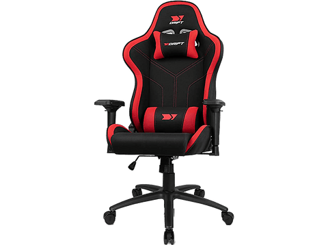 Silla gaming - Drift gaming DR110, Tela, Reposabrazos 4D, Alta transpiración, Hasta 150 kg, Azul