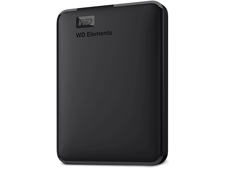 Disco duro externo - WD Elements™, Portátil, Con tecnología flash, USB 3.0, 2.5, Para Windows® y macOS, Negro