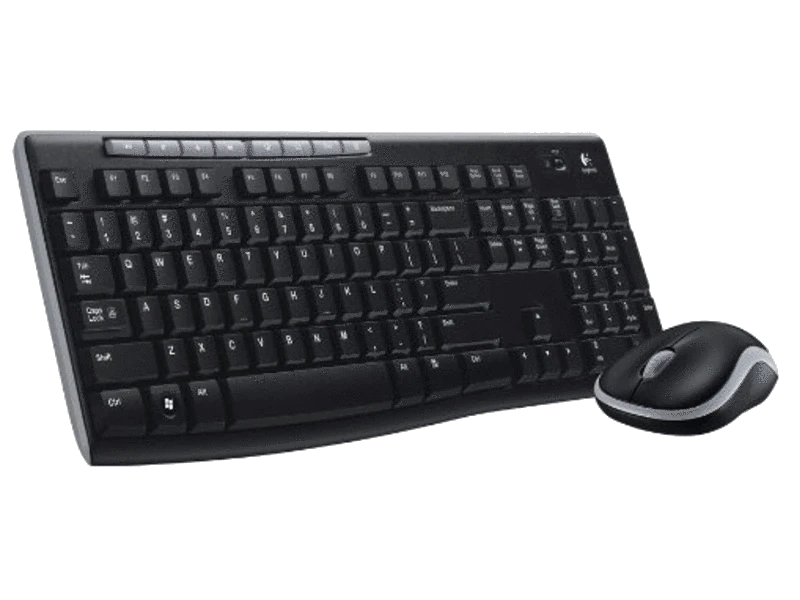 Teclado y ratón inalámbricos - Logitech MK270, Nano receptor, 2.4 GHz