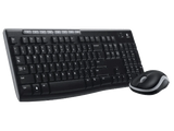 Teclado y ratón inalámbricos - Logitech MK270, Nano receptor, 2.4 GHz