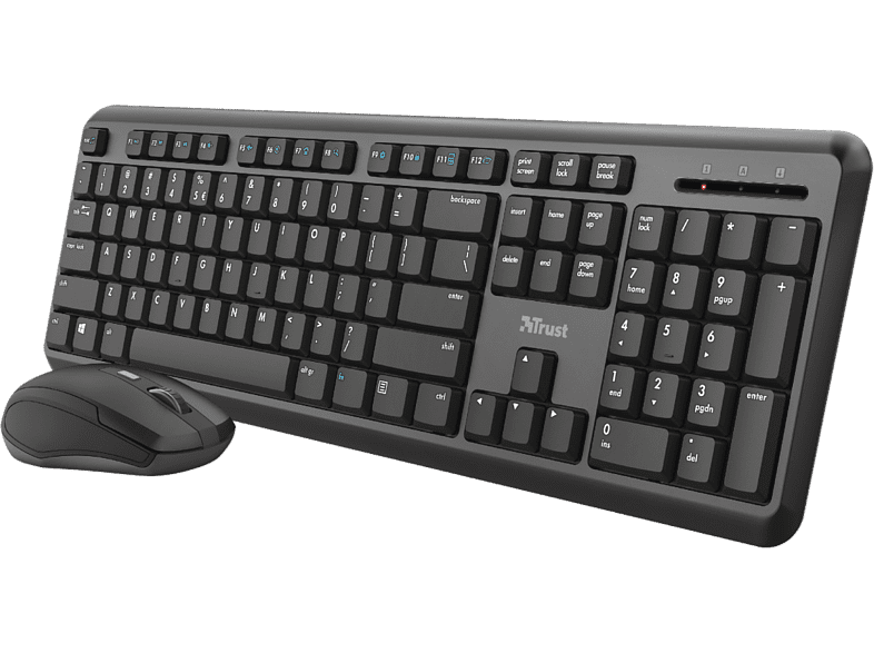 Pack Teclado + Ratón - ODY WIRELESS Silent, Inalámbrico, Negro
