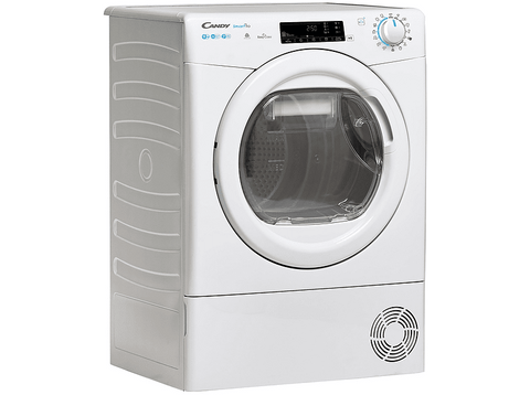 Secadora - Candy Smart Pro CSOE H9A2TE-S, Bomba de calor, 9kg, Wi-Fi, 7 ciclos rápidos, Blanco