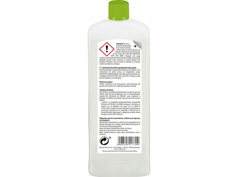 Descalcificador muliusos para cafeteras - Melitta Anti Calc Bio Liquid Multiusos, Para cafeteras y hervidores