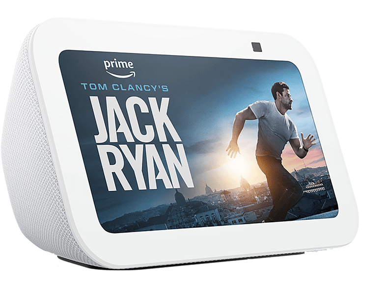 Pantalla inteligente con Alexa - Amazon Echo Show 5 (3.ª generación), Pantalla táctil de 5.5“, Alexa, Blanco