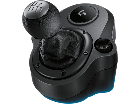 Palanca de cambios - Logitech Driving Force Shifter, Para G29 y G920, 6 velocidades