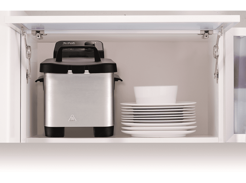 Freidora - Tefal FR 3310 Easy Pro, 3l, Zona Fría, Tapa de almacenaje