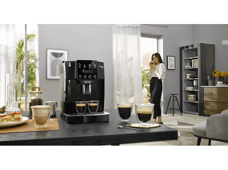 Cafetera superautomática - De'Longhi Magnifica Start ECAM220.21.BG, Molinillo integrado, 15 bar, 1450 W, Negro