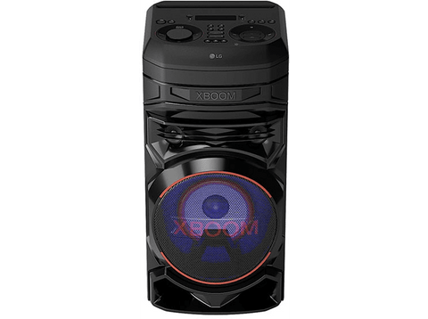 Altavoz - LG RNC5, Luces Multi Color, Efectos DJ. Función karaoke. Efectos de Voz, Negro