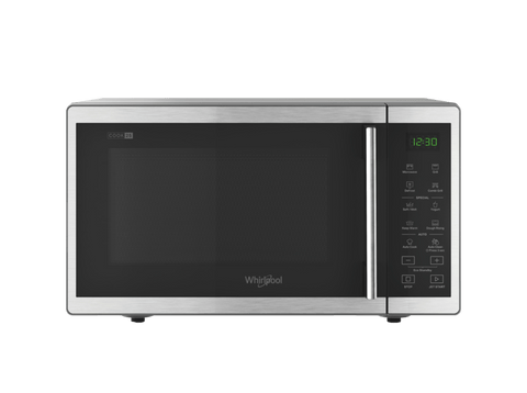 Microondas - Whirlpool MWP 253 SX, Grill, Potencia 900W, 7 niveles, Función descongelación, 25L., Inox