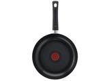 Set de sartenes - Tefal C42202S2A, 2 unidades, 20/26 cm, Para todo tipo de cocinas, Aluminio, Negro